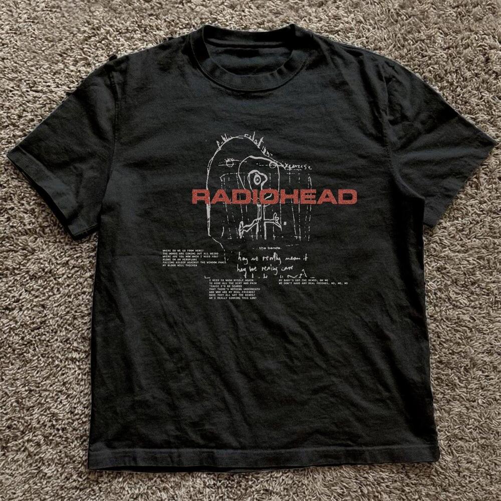 Black Radiohead Ok Computer T-Shirt